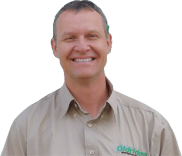 Photo of Roderick Van Riesen, owner of Oldridge Heating & Cooling Ltd.